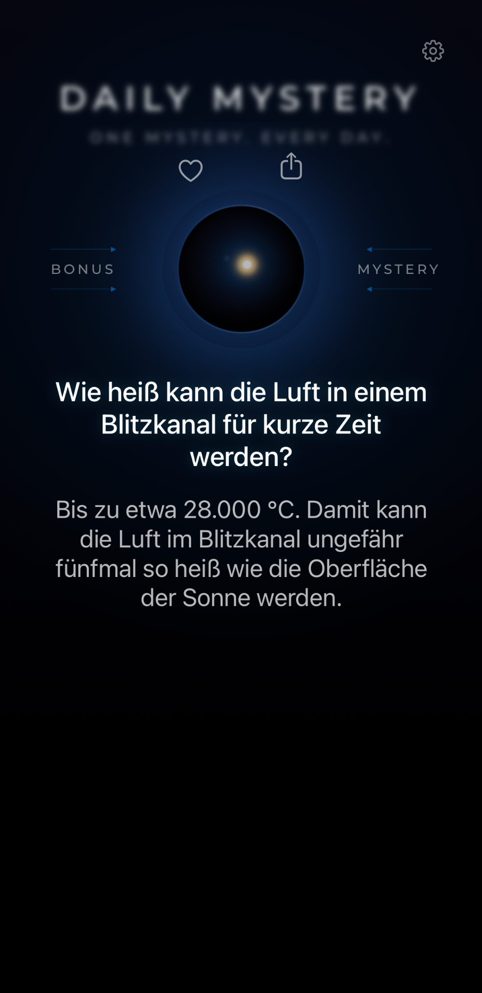Daily Mystery Premium auf dem iPhone